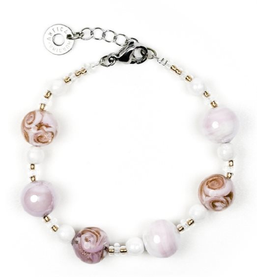 Bracelet Antica Murrina Venezia Woman Magnolia in  Surgical steel  BM3MPE2503 - BM3MPE2503